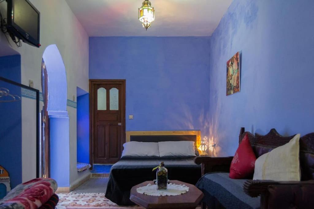 Riad Chourafa Chefchaouen Buitenkant foto